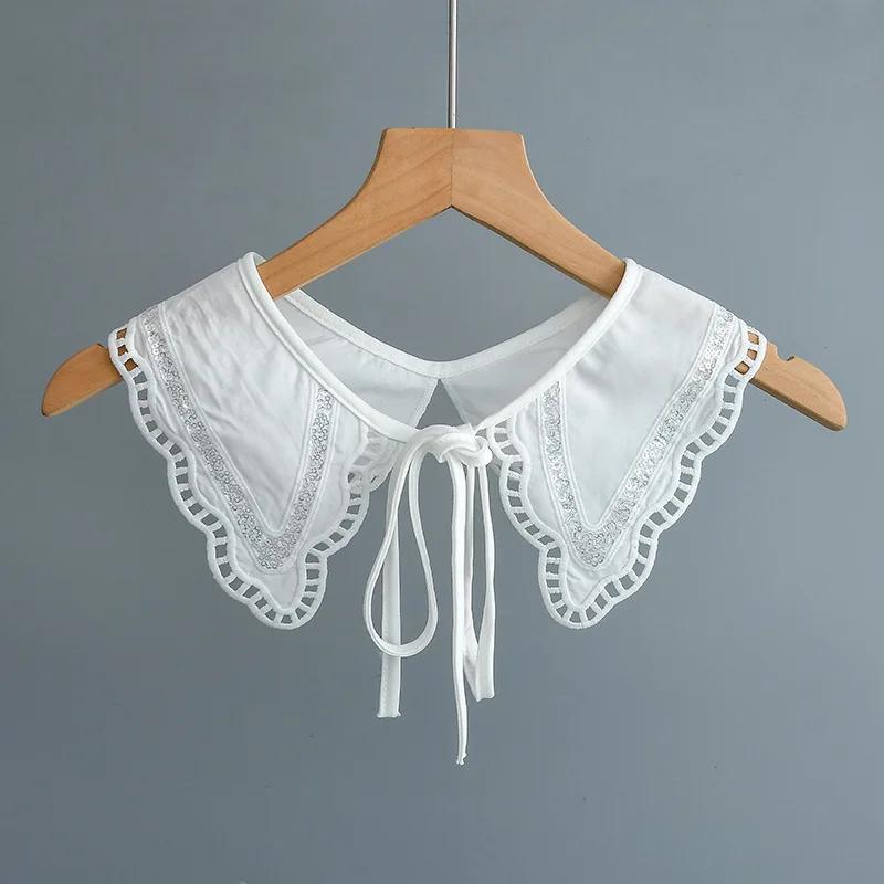 Женский белый вышитый фальшивый воротник шаль накидка для девочек летнее платье рубашка ажурное цветочное ожерелье шарф фальшивый воротник
Женский белый вышитый фальшивый воротник шаль накидка для девочек летнее платье рубашка ажурное цветочное ожерелье шарф фальшивый воротник