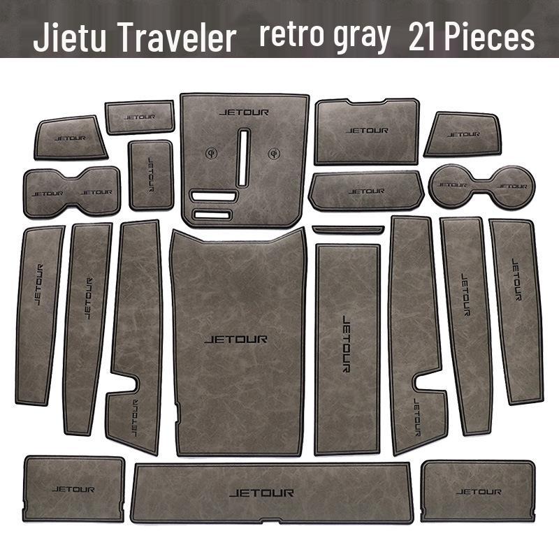 Аксессуары для накладок в дверные слоты Jetour Traveller - Декор интерьера и подстаканник
Аксессуары для накладок в дверные слоты Jetour Traveller - Декор интерьера и подстаканник