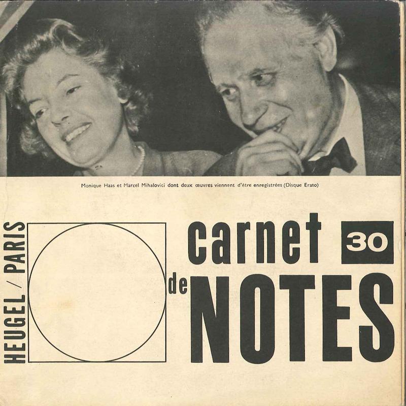 7inch Record PIERRE HASQUENOPH / MARCEL MIHALOVI - Carnet De Notes 692A HEUGEL France Pop Used
7inch Record PIERRE HASQUENOPH / MARCEL MIHALOVI - Carnet De Notes 692A HEUGEL France Pop Used