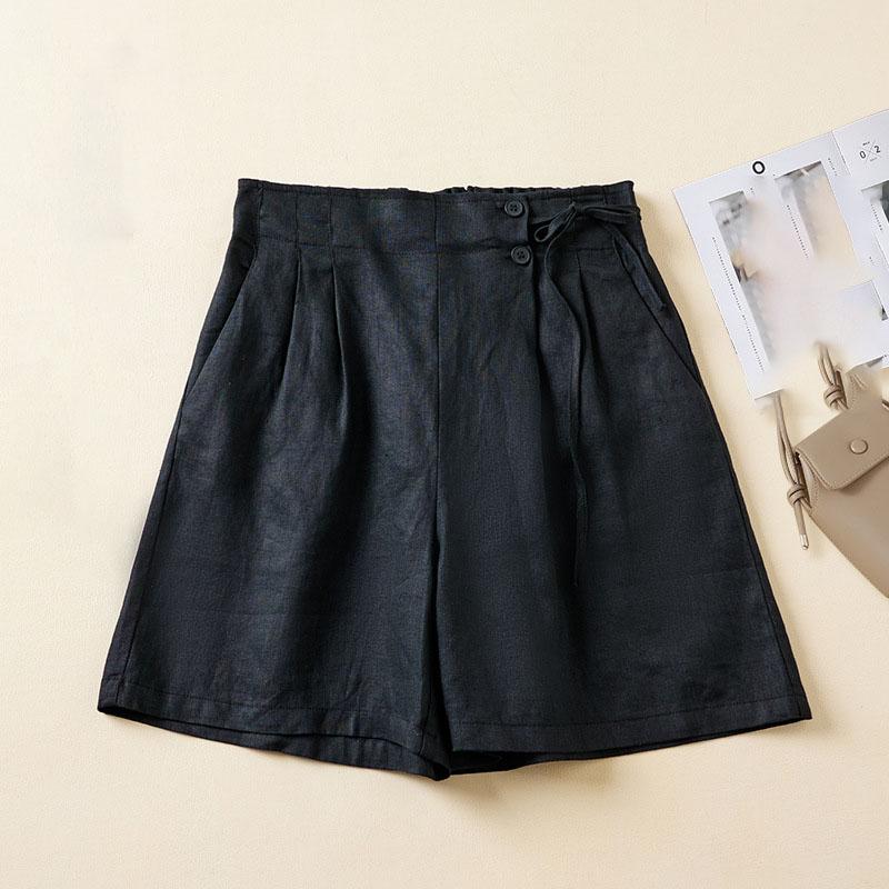 Women Casual Short Pants Arrival Summer Vintage Style Solid Color Loose Comfortable Female Cotton Linen Shorts XXXL чорний
Women Casual Short Pants Arrival Summer Vintage Style Solid Color Loose Comfortable Female Cotton Linen Shorts XXXL чорний