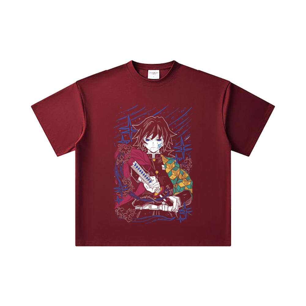 260 GSM Double Yarn 32 Count 100% Cotton Demon Slayer V47 Tomioka Print Unisex Heavy Cotton T Shirt 2XL
260 GSM Double Yarn 32 Count 100% Cotton Demon Slayer V47 Tomioka Print Unisex Heavy Cotton T Shirt 2XL