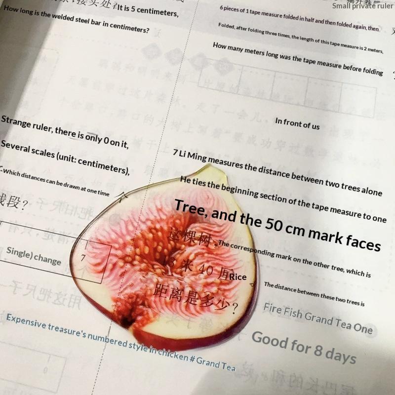Reading Bookmark Simulation Fruit Bookmark Desktop Decor Bookmark Eye-Catching For Birthday Gift Stationery Collection
Reading Bookmark Simulation Fruit Bookmark Desktop Decor Bookmark Eye-Catching For Birthday Gift Stationery Collection