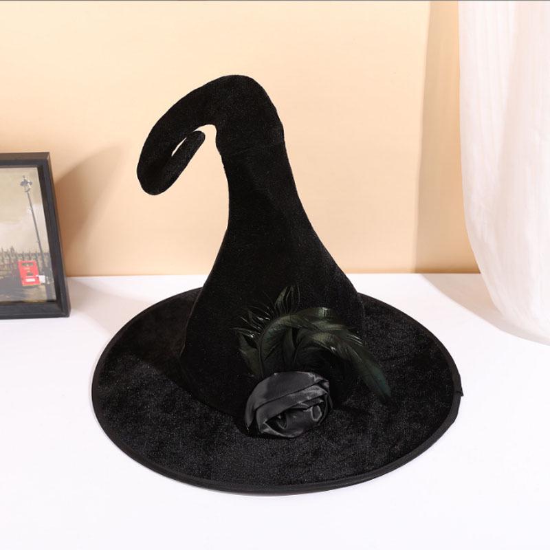 Shiny Colorful Witch Hat for Halloween and Ghost Festival One Size
Shiny Colorful Witch Hat for Halloween and Ghost Festival One Size