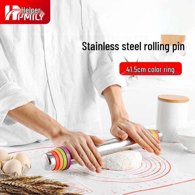 HPMILY Adjustable Stainless Steel Rolling Pin
HPMILY Adjustable Stainless Steel Rolling Pin