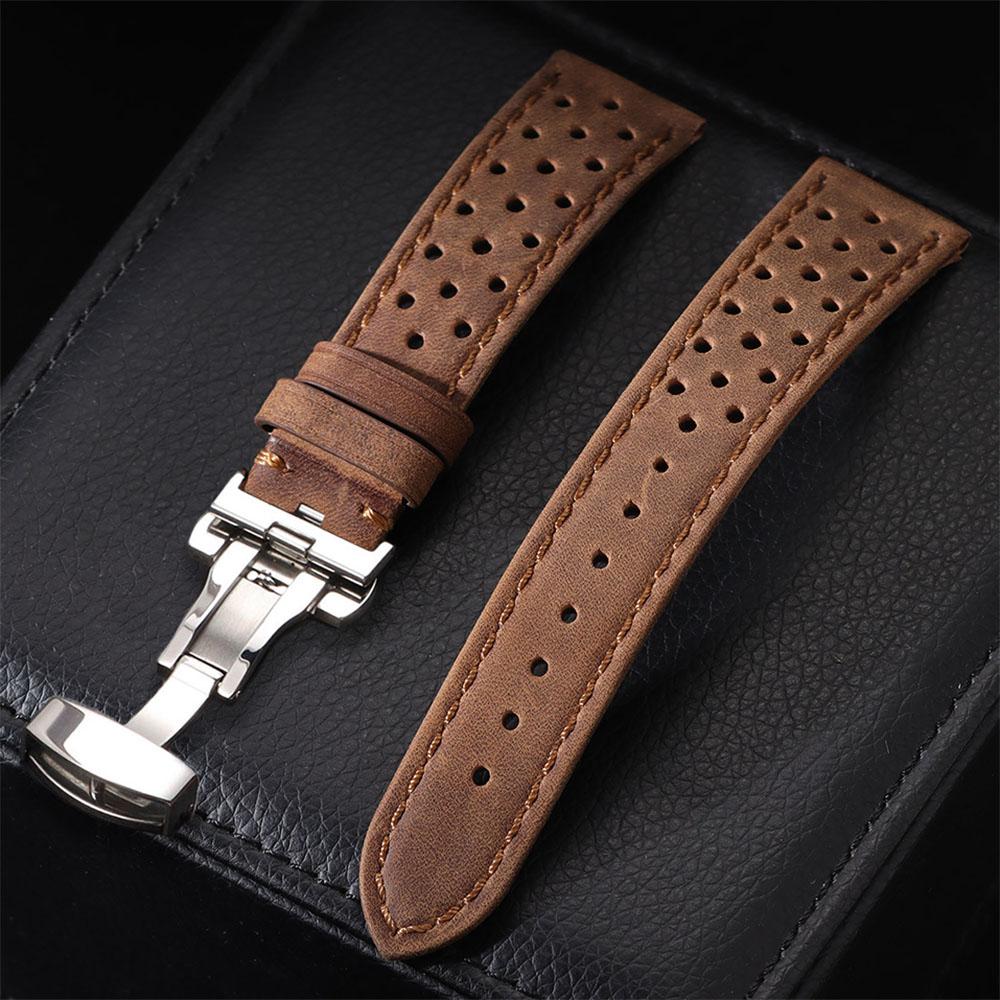 Универсальный ремешок для часов из натуральной воловьей кожи, застежка-бабочка, винтажные ремешки для мужчин и женщин, дышащий браслет-ремень 18/20/22 мм 18mm&Silver Buckle
Универсальный ремешок для часов из натуральной воловьей кожи, застежка-бабочка, винтажные ремешки для мужчин и женщин, дышащий браслет-ремень 18/20/22 мм 18mm&Silver Buckle