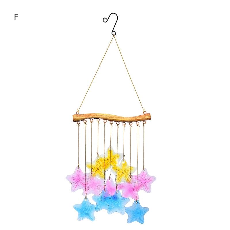 Iron Wind Chimes With Colored Glass For Garden Fish Leaf Design Outdoor Decor Hanging Ornament
Iron Wind Chimes With Colored Glass For Garden Fish Leaf Design Outdoor Decor Hanging Ornament