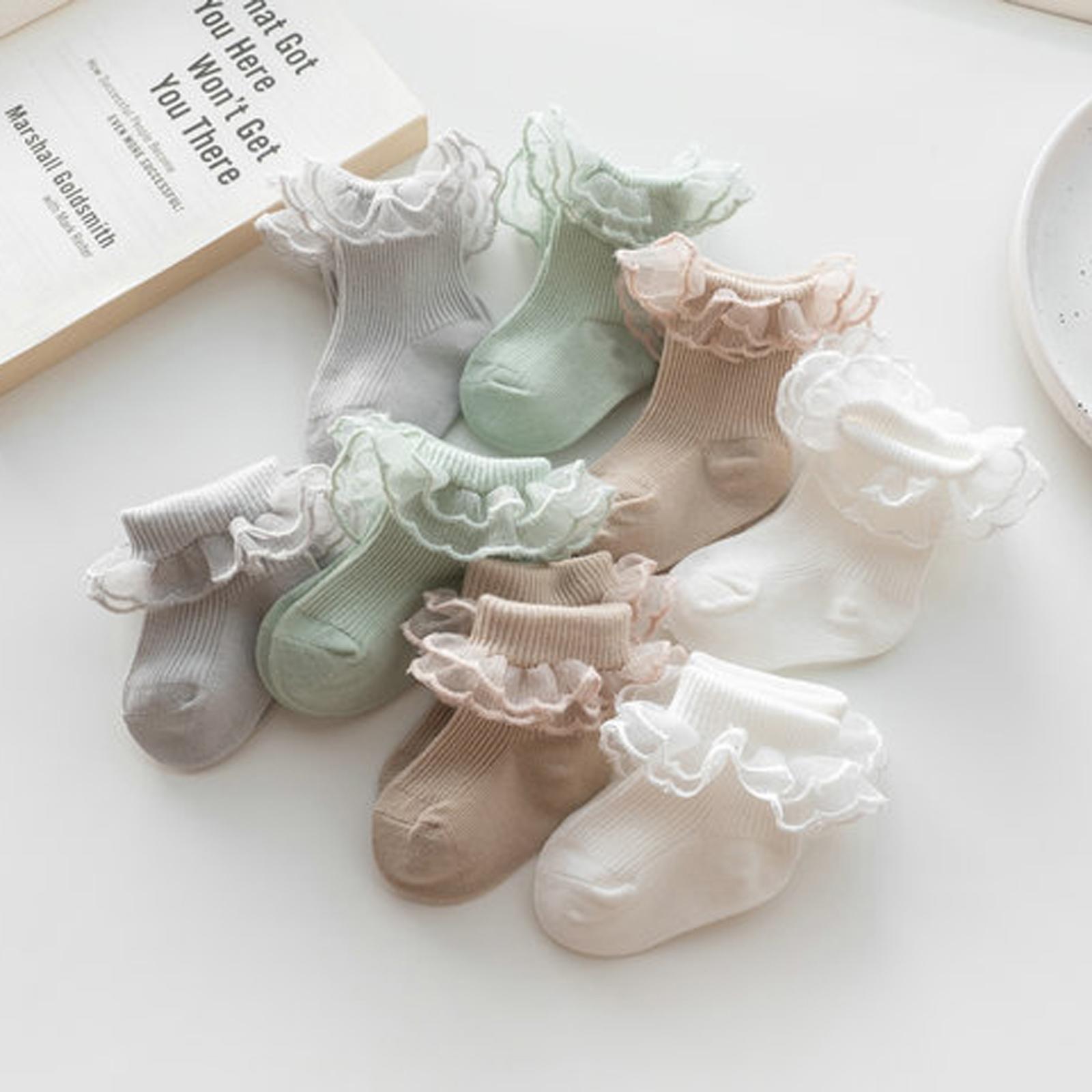 Citgeett Autumn Infant Baby Girls Lace Ruffles Toddler Sweet Princess Socks Spring Fall Cute Kids Socks L for 1-2Years
Citgeett Autumn Infant Baby Girls Lace Ruffles Toddler Sweet Princess Socks Spring Fall Cute Kids Socks L for 1-2Years