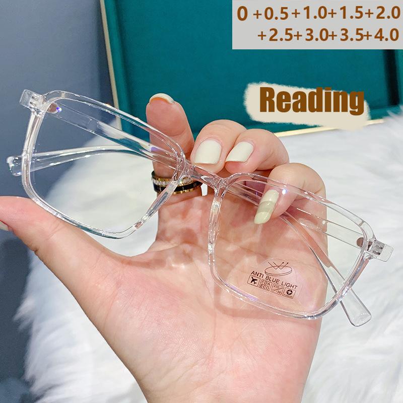 New generation anti-blue light trifocal glasses for women, TR style, small square frame with retro design.TR10688 +400
New generation anti-blue light trifocal glasses for women, TR style, small square frame with retro design.TR10688 +400