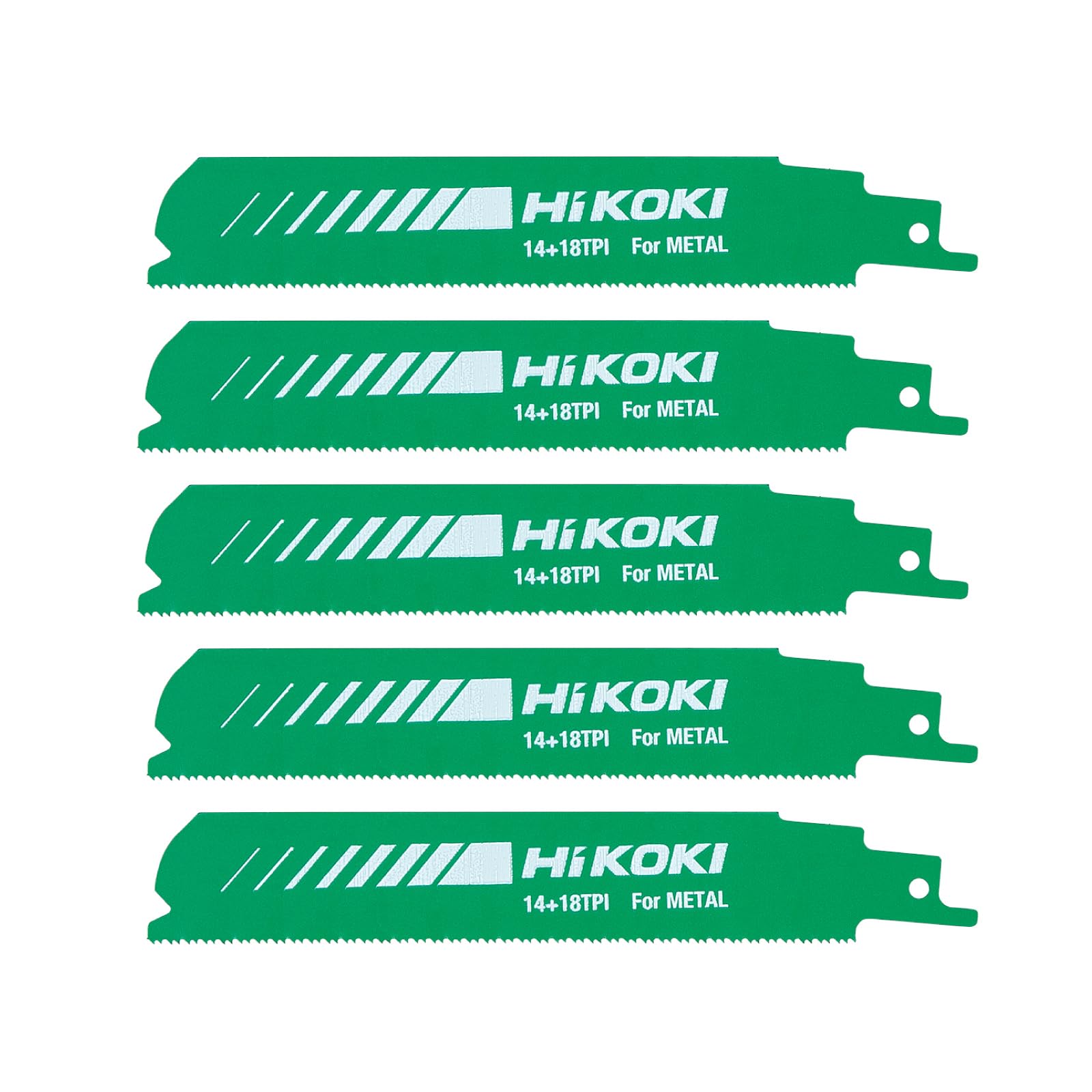 HiKOKI Saber Saw Blade Reciprocating Saw Blade Combination Blade Thick Stainless Steel Tube Total Length 150mm Threads Inch Pack of 5 No.114 14~18
HiKOKI Saber Saw Blade Reciprocating Saw Blade Combination Blade Thick Stainless Steel Tube Total Length 150mm Threads Inch Pack of 5 No.114 14~18