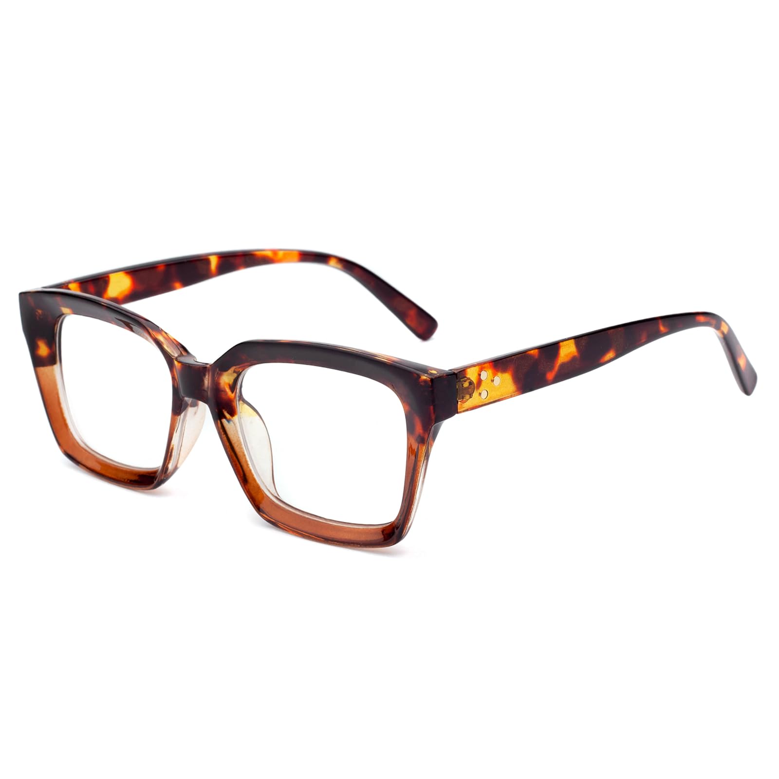 JO Stylish Reading Glasses with Blue Light Retro Square with Case Women s Blocking, Design, Brown, 1.50mm,
JO Stylish Reading Glasses with Blue Light Retro Square with Case Women s Blocking, Design, Brown, 1.50mm,