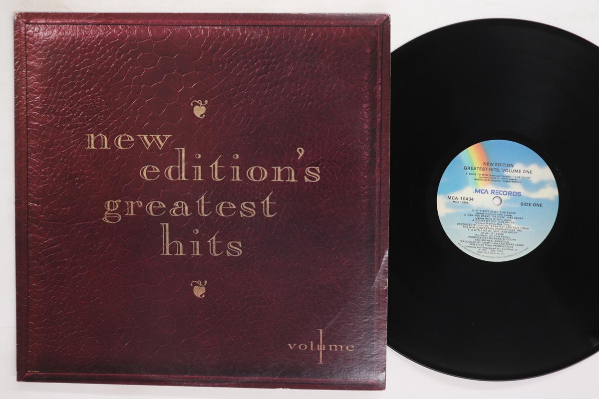 LP Record NEW EDITION New Editions Greatest Hits Volume MCA10434 MCA 1991 US SoulFunk Used
LP Record NEW EDITION New Editions Greatest Hits Volume MCA10434 MCA 1991 US SoulFunk Used