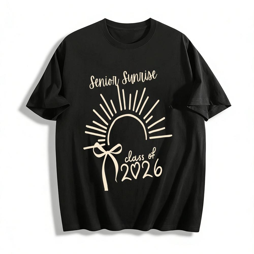 Class of 2026 Senior Sunrise Graduation Commemorative Casual Tee Pure cotton T-shirt XXS
Class of 2026 Senior Sunrise Graduation Commemorative Casual Tee Pure cotton T-shirt XXS