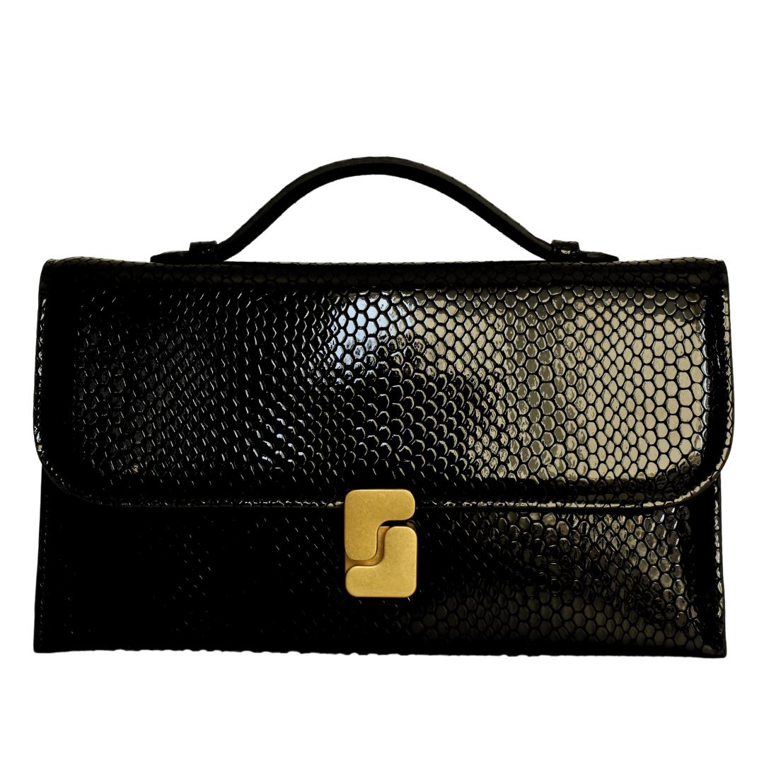 Модель жіночої сумки з натуральної шкіри обмеженої серії 
Модель жіночої сумки з натуральної шкіри обмеженої серії