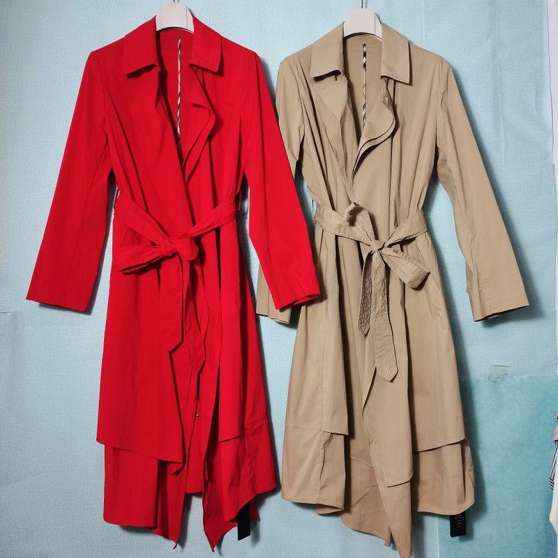 Brand Label Cutting Stretch Cotton Belt without Buckle Long Windbreaker Female Early Autumn Korean Style Slim Looking Elegant Outer Wear Cardigan Tall Army Green M
Brand Label Cutting Stretch Cotton Belt without Buckle Long Windbreaker Female Early Autumn Korean Style Slim Looking Elegant Outer Wear Cardigan Tall Army Green M