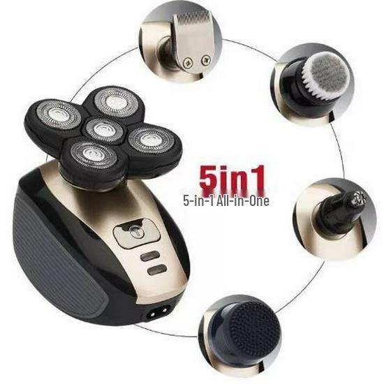 Электробритва с пятью плавающими головками 1800: Многофункциональная моющаяся бритва с USB-подзарядкой
Электробритва с пятью плавающими головками 1800: Многофункциональная моющаяся бритва с USB-подзарядкой