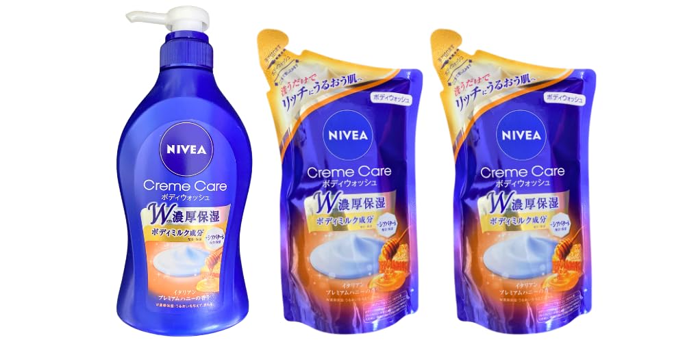 Nivea Cream Care Гель для душа Italian Premium с ароматом меда 480 мл Сменный блок 360 мл x 2 +
Nivea Cream Care Гель для душа Italian Premium с ароматом меда 480 мл Сменный блок 360 мл x 2 +