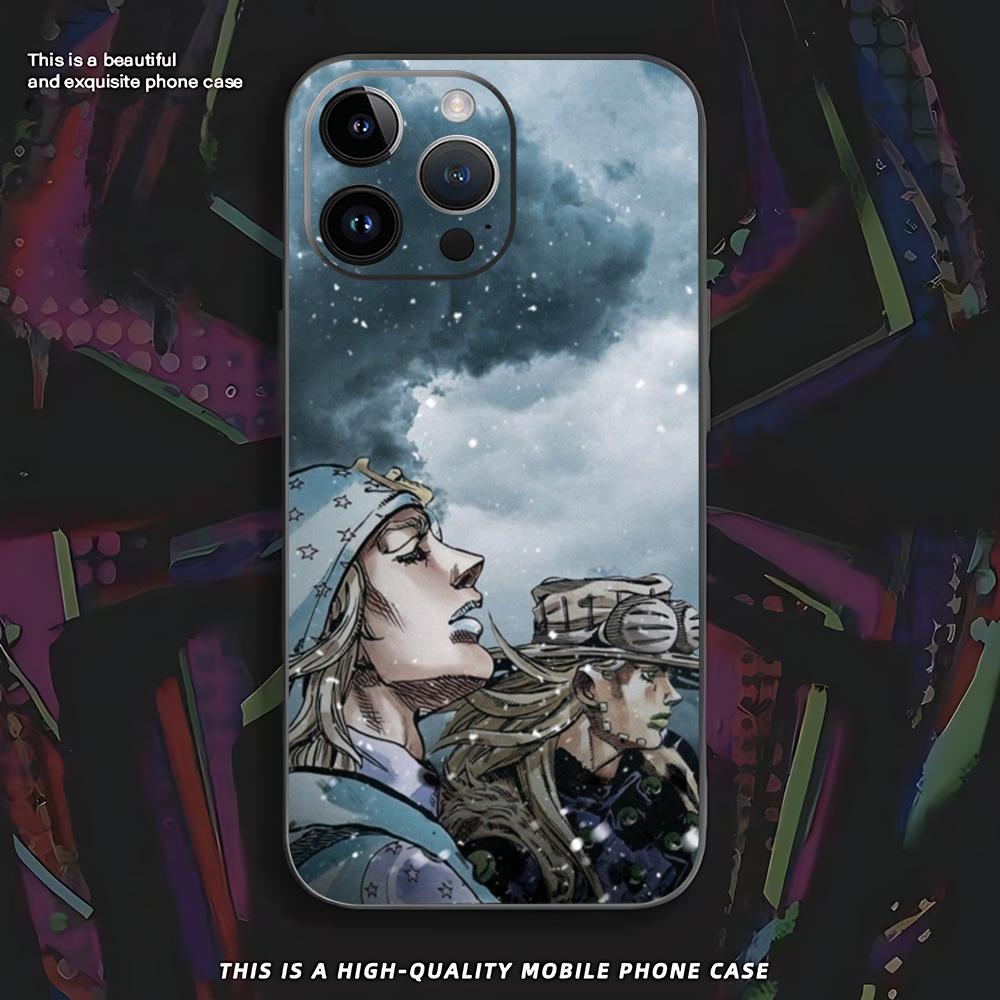 Чехол для телефона JOJO Steel Ball Run для iPhone 16 15 14 13 12 11 Plus Mini Pro Max Мягкий черный Ударопрочный чехол iPhone 12 Mini
Чехол для телефона JOJO Steel Ball Run для iPhone 16 15 14 13 12 11 Plus Mini Pro Max Мягкий черный Ударопрочный чехол iPhone 12 Mini