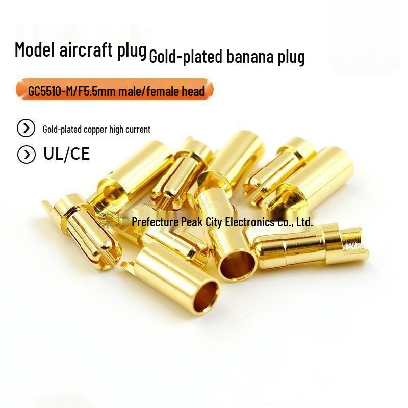 Амасс GC5510 5,5 мм Позолочені Бананові Роз єми з Чистої Міді для Двигунів Моделей Літаків (Чоловіча Жіноча) GC5510-F Female Plug
Амасс GC5510 5,5 мм Позолочені Бананові Роз єми з Чистої Міді для Двигунів Моделей Літаків (Чоловіча Жіноча) GC5510-F Female Plug