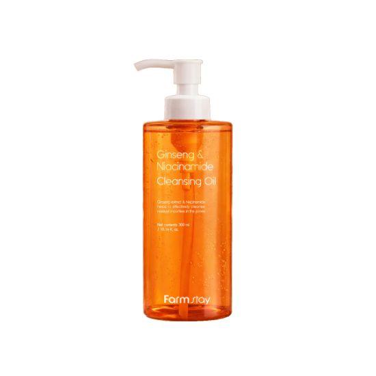 Farmstay Ginseng & Niacinamide Cleansing Oil Deep Makeup Remover & Brightening Cleanser 300ml
Farmstay Ginseng & Niacinamide Cleansing Oil Deep Makeup Remover & Brightening Cleanser 300ml