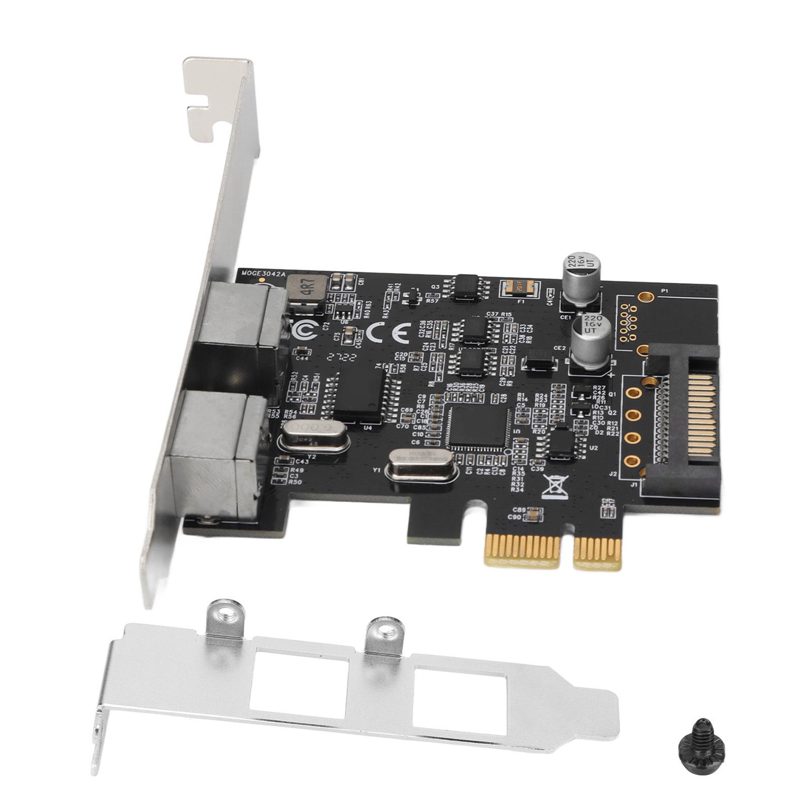 PCIE Dual Port PS2 Expansion Card SATA Power Interface Plug and Play PS2 Keyboard Mouse Port
PCIE Dual Port PS2 Expansion Card SATA Power Interface Plug and Play PS2 Keyboard Mouse Port