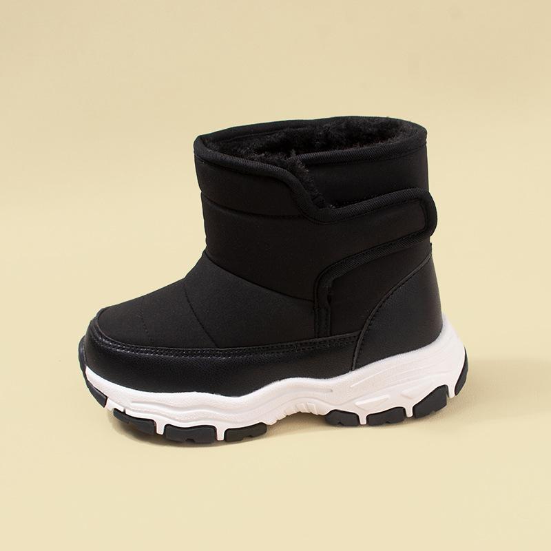 New winter model children s boots with back Velcro and fleece lining for warmth, casual sports snow boots for older children 27/16.7cm чёрный
New winter model children s boots with back Velcro and fleece lining for warmth, casual sports snow boots for older children 27/16.7cm чёрный