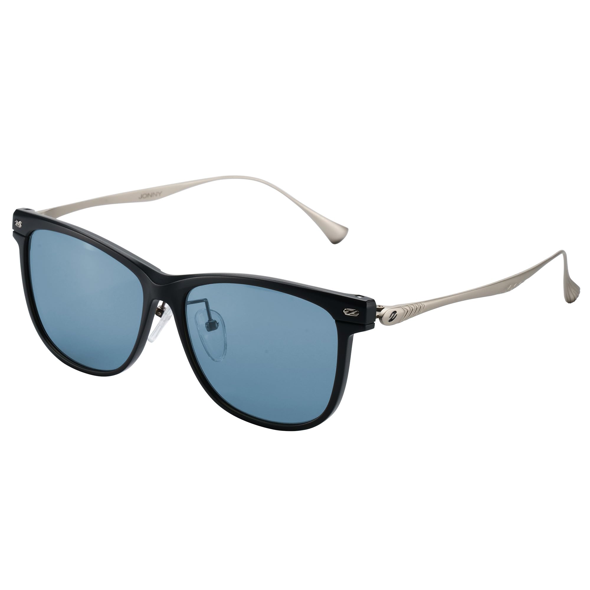 Zeque Polarized Sunglasses JONNY Matte Black Silver MASTER BLUE F-2223 &
Zeque Polarized Sunglasses JONNY Matte Black Silver MASTER BLUE F-2223 &