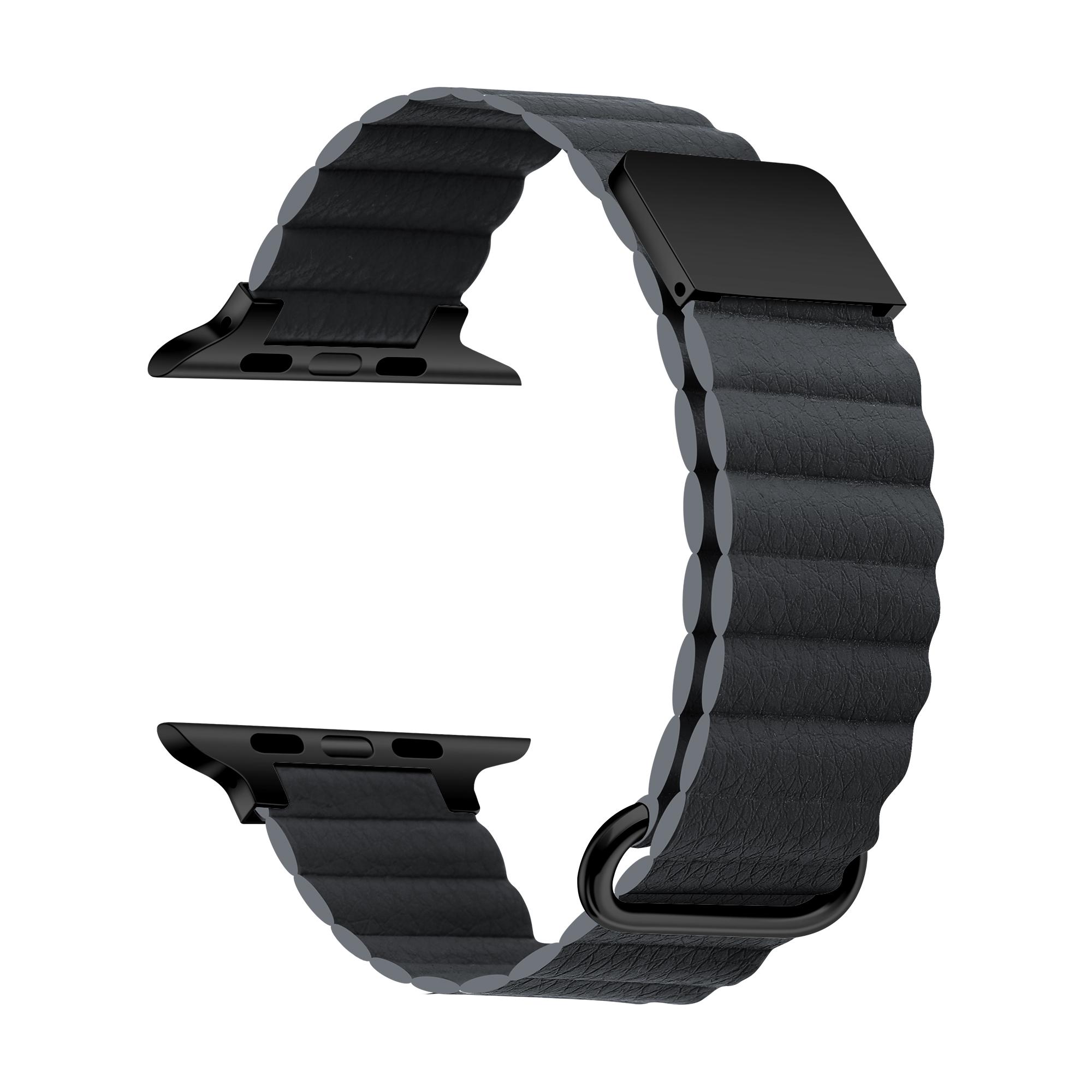 Кожаный магнитный ремешок для Apple Watch Ultra Band 49 мм 44 мм 40 мм 41 мм 45 мм 38/42 мм женский браслет-петля iWatch Series 9 8 7 SE 6 42&44&45&49mm
Кожаный магнитный ремешок для Apple Watch Ultra Band 49 мм 44 мм 40 мм 41 мм 45 мм 38/42 мм женский браслет-петля iWatch Series 9 8 7 SE 6 42&44&45&49mm