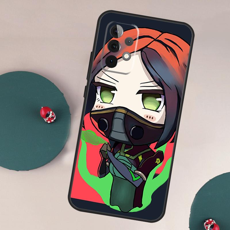 Cute Cartoon VALORANT Chibi For Samsung Galaxy A52S A04S A12 A22 A32 A52 A13 A23 A33 A53 A73 A50 A71 A51 Phone Case Samsung A33 5G
Cute Cartoon VALORANT Chibi For Samsung Galaxy A52S A04S A12 A22 A32 A52 A13 A23 A33 A53 A73 A50 A71 A51 Phone Case Samsung A33 5G