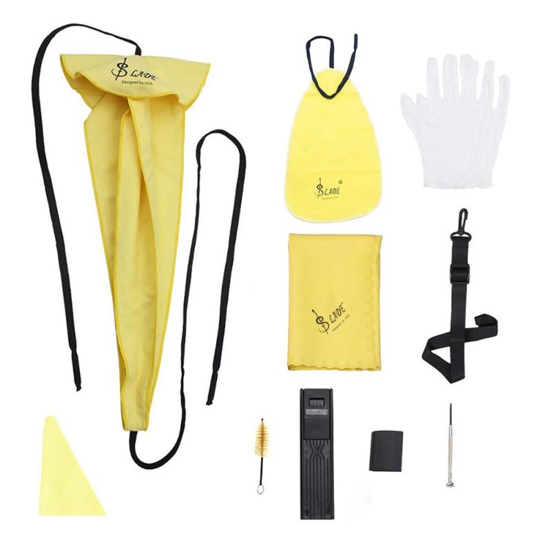 10 PCs Saxophone Cleaning Cloth Kit Cleaning Swab Mouthpiece Brush Woodwind Instruments Cleaning
10 PCs Saxophone Cleaning Cloth Kit Cleaning Swab Mouthpiece Brush Woodwind Instruments Cleaning