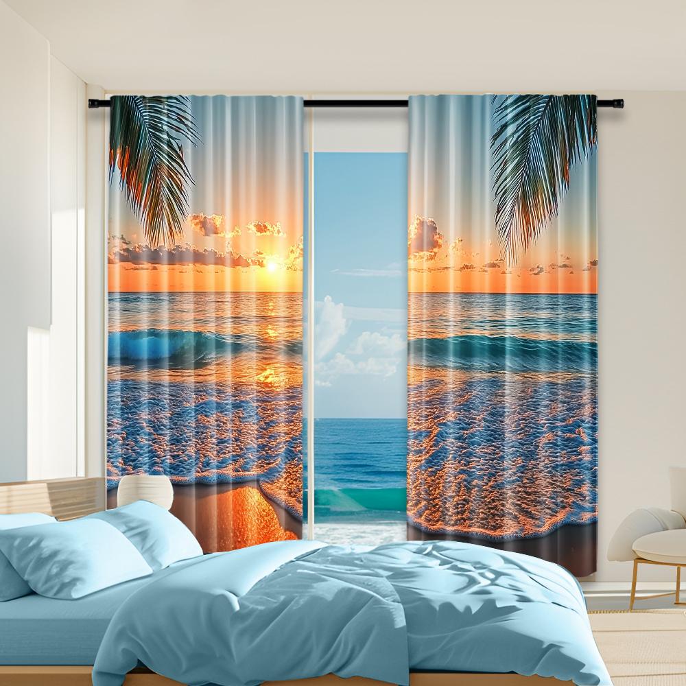 Versatile Polyester Transparent Curtains Home Decoration Blue Industrial Use Bedrooms Living Rooms Curtain Set Of 2 Made Washable Great Room Ready W100*H70(CM)-Hooks&2PCS
Versatile Polyester Transparent Curtains Home Decoration Blue Industrial Use Bedrooms Living Rooms Curtain Set Of 2 Made Washable Great Room Ready W100*H70(CM)-Hooks&2PCS