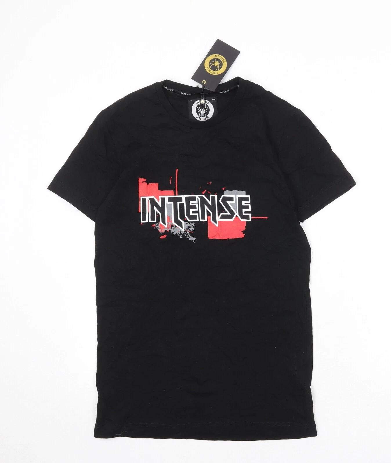 Intense Womens Black 100% Cotton Basic T-Shirt Size S Round Neck 4XL
Intense Womens Black 100% Cotton Basic T-Shirt Size S Round Neck 4XL