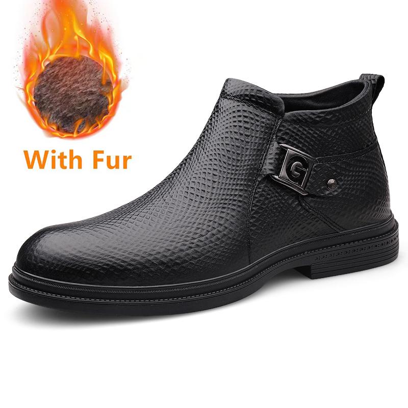 New Slip on Winter Men s Elegant Boots Genuine Leather Ankle Boots British Zip Pointed Punk Botas Non Slip Male High Top Shoes 44
New Slip on Winter Men s Elegant Boots Genuine Leather Ankle Boots British Zip Pointed Punk Botas Non Slip Male High Top Shoes 44