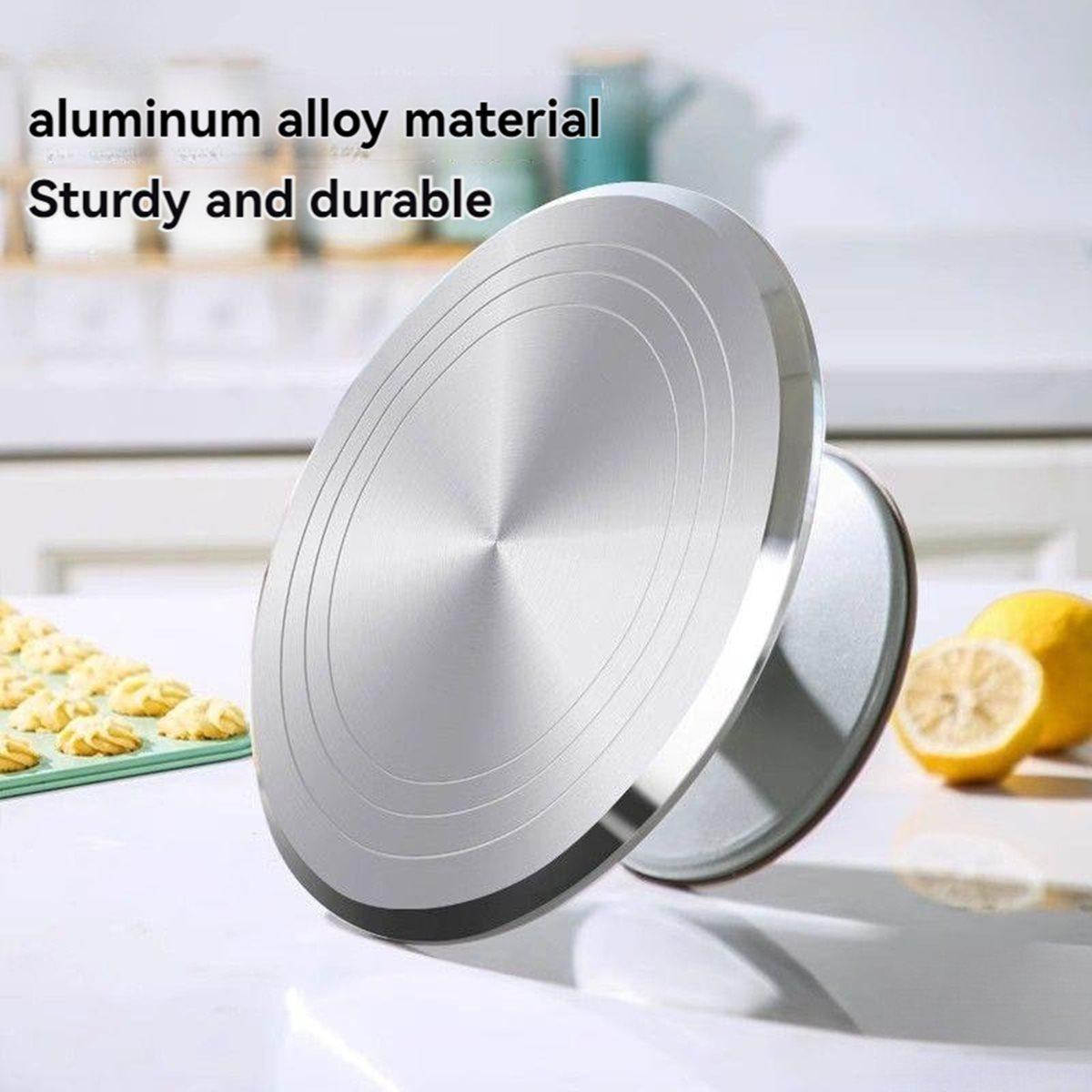 Aluminum Alloy Turntable Cake Decoration Accessory Set Rotating Cake Stand Tool Metal Stainless Steel Pastry Cake Stand China Mainland
Aluminum Alloy Turntable Cake Decoration Accessory Set Rotating Cake Stand Tool Metal Stainless Steel Pastry Cake Stand China Mainland