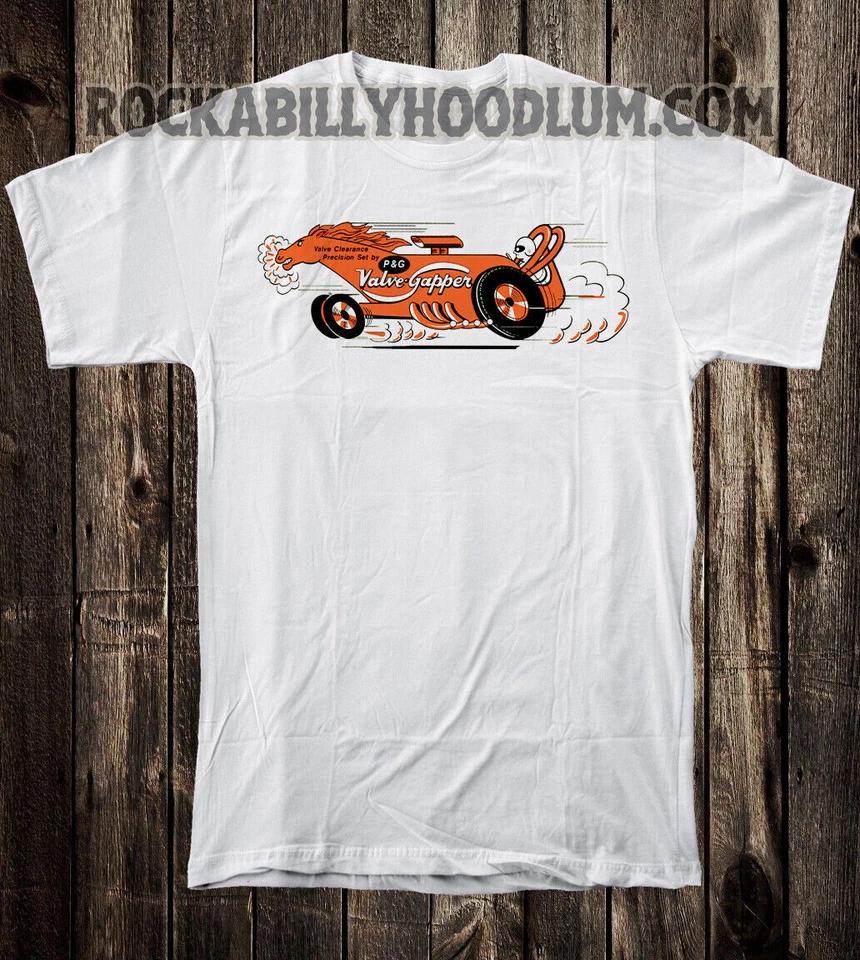 Retro Hot Rod Tee T Shirt Vtg Art Drag Race Racing PG P&G Valve Gapper L
Retro Hot Rod Tee T Shirt Vtg Art Drag Race Racing PG P&G Valve Gapper L