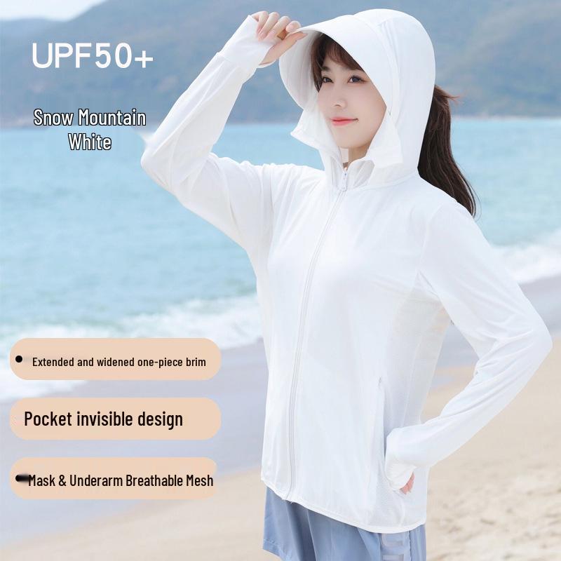Summer Ice Silk UV Protection Hooded Jacket - Breathable, Anti-Ultraviolet, Sun Protection for Couples XXL (155-175 lbs)
Summer Ice Silk UV Protection Hooded Jacket - Breathable, Anti-Ultraviolet, Sun Protection for Couples XXL (155-175 lbs)