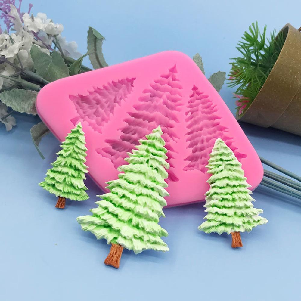 3 Grids Chocolate Mold Easy Demoulding Cake Decorating Tools Christmas Tree Silicone Cake Mold DIY
3 Grids Chocolate Mold Easy Demoulding Cake Decorating Tools Christmas Tree Silicone Cake Mold DIY