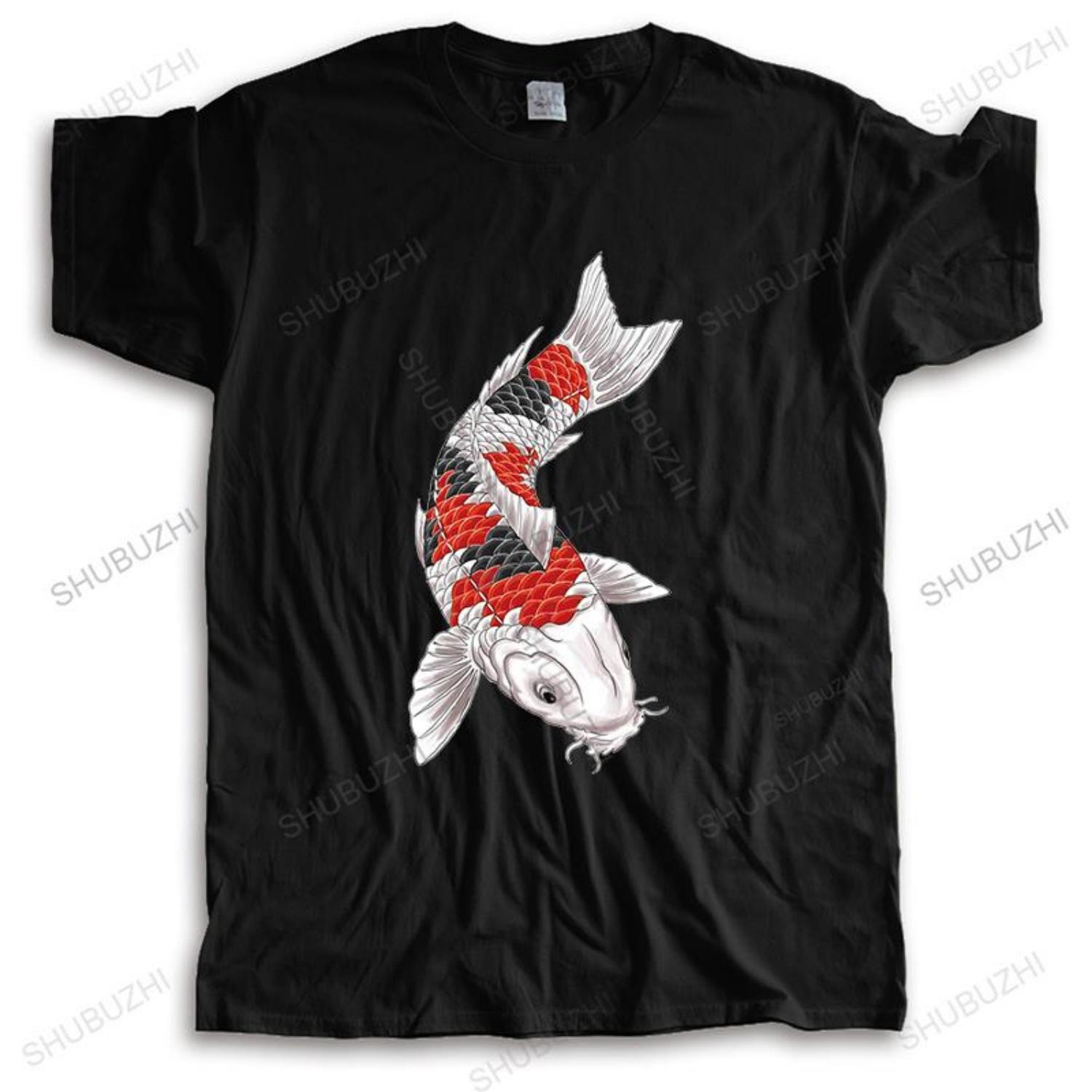 New Arrived Mens Summer T Shirt Short Sleeve Oneck Hot Sale Japanese Koi Carp Fish Fashion Cotton High Quality Tshirt for Boys S чёрный
New Arrived Mens Summer T Shirt Short Sleeve Oneck Hot Sale Japanese Koi Carp Fish Fashion Cotton High Quality Tshirt for Boys S чёрный