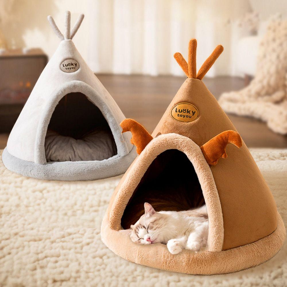 Comfortable Cat Deep Sleep Nest Warm Puppy Christmas Tents Bed Nest Winter Warm Pet House Autumn
Comfortable Cat Deep Sleep Nest Warm Puppy Christmas Tents Bed Nest Winter Warm Pet House Autumn