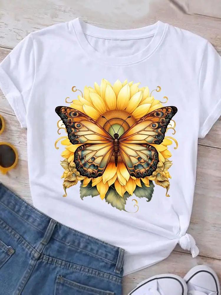 Watercolor Flower Sweet 90s Women Ladies Casual Top Female Clothing Print White T Shirt Short Sleeve Tee Fashion Graphic TShirt 3XL
Watercolor Flower Sweet 90s Women Ladies Casual Top Female Clothing Print White T Shirt Short Sleeve Tee Fashion Graphic TShirt 3XL