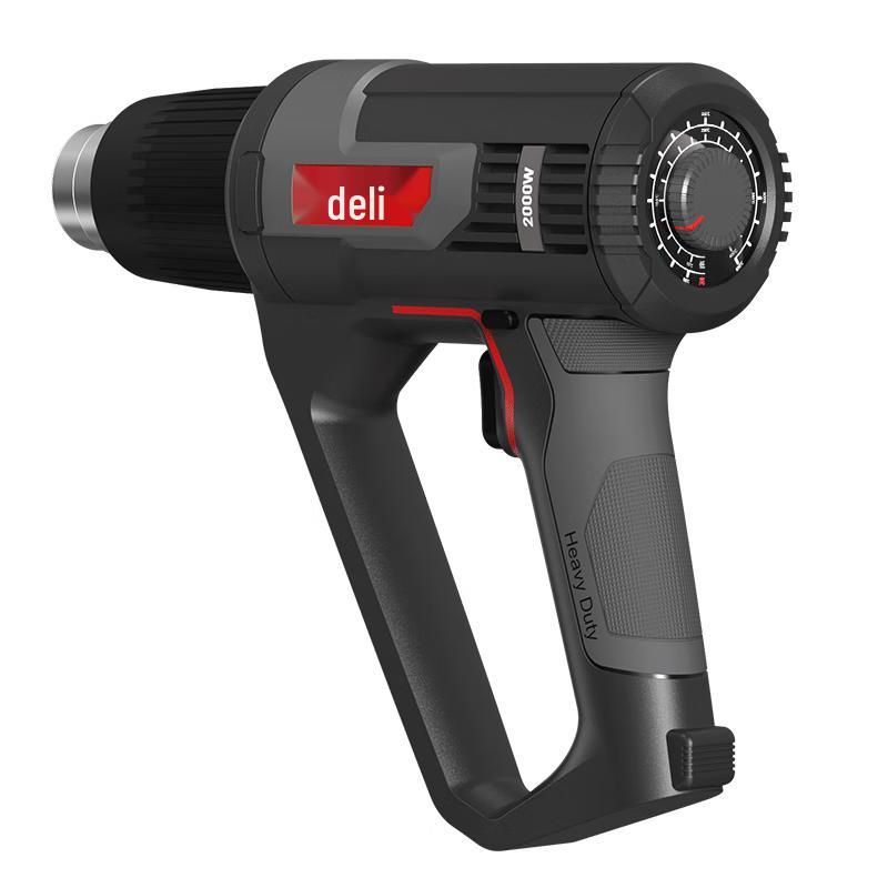 Deli 2000W Professional Brushless Hot Air Gun CN plug (adapter included)
Deli 2000W Professional Brushless Hot Air Gun CN plug (adapter included)