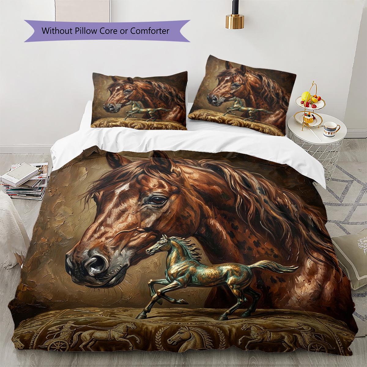 Indian Chief Painting Pattern Bedding Set Quilt Cover Pillowcase Home Decor Gift (1 * duvet cover + 2 * pillowcase, without core) 135x200cm
Indian Chief Painting Pattern Bedding Set Quilt Cover Pillowcase Home Decor Gift (1 * duvet cover + 2 * pillowcase, without core) 135x200cm