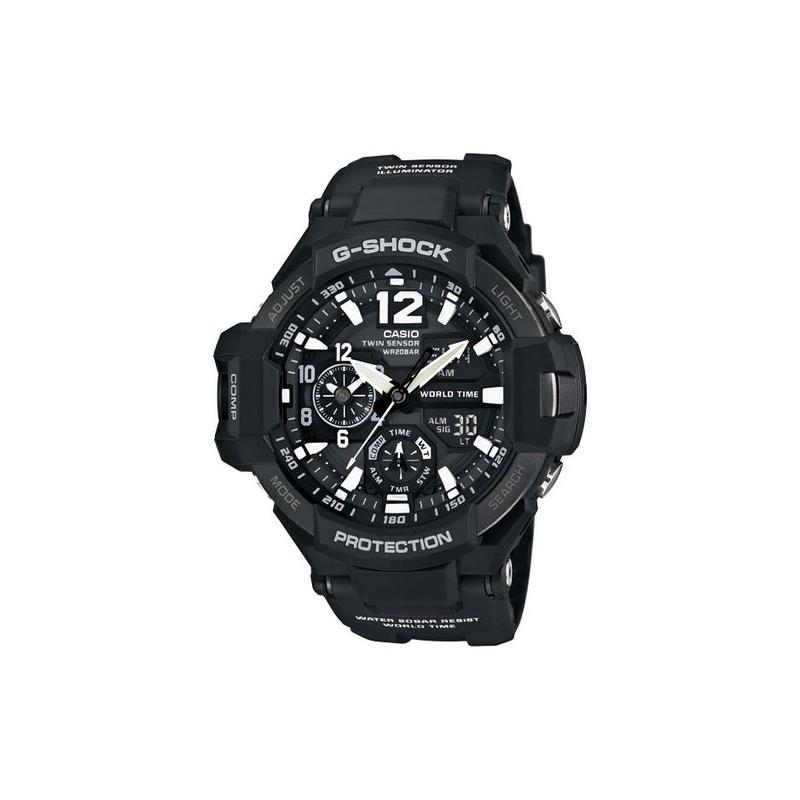 Casio G-SHOCK GRAVITYMASTER Soaring into the Sky Series 200m Waterproof and Shockproof Watch Quartz Movement Resin Strap Japanese and GA-1100-1APR чорний
Casio G-SHOCK GRAVITYMASTER Soaring into the Sky Series 200m Waterproof and Shockproof Watch Quartz Movement Resin Strap Japanese and GA-1100-1APR чорний