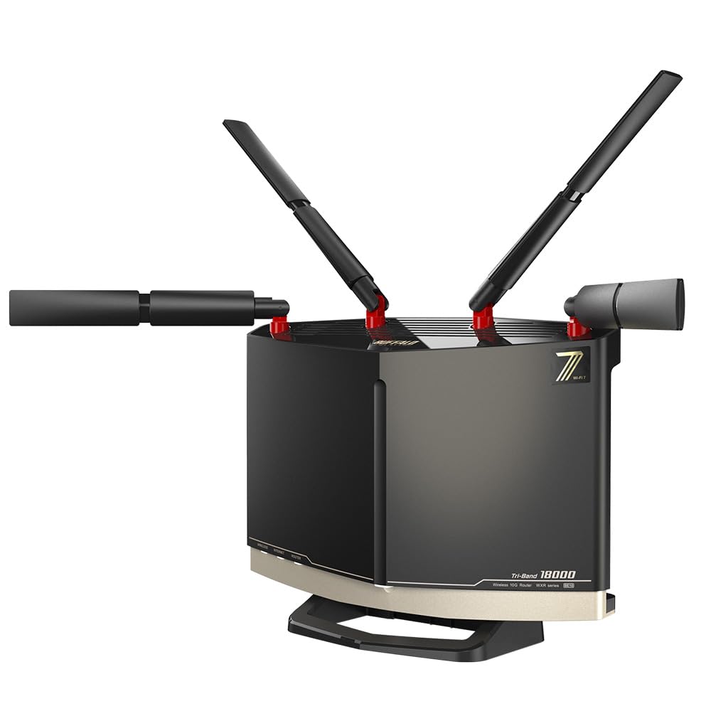 Buffalo WiFi Router Wireless LAN 7 11be 10 Streams 11529 5764 688 Mbps Wired 10Gbps Eco Package confirmed for iPhone 16e 16 15 14 Nintendo Switch
Buffalo WiFi Router Wireless LAN 7 11be 10 Streams 11529 5764 688 Mbps Wired 10Gbps Eco Package confirmed for iPhone 16e 16 15 14 Nintendo Switch