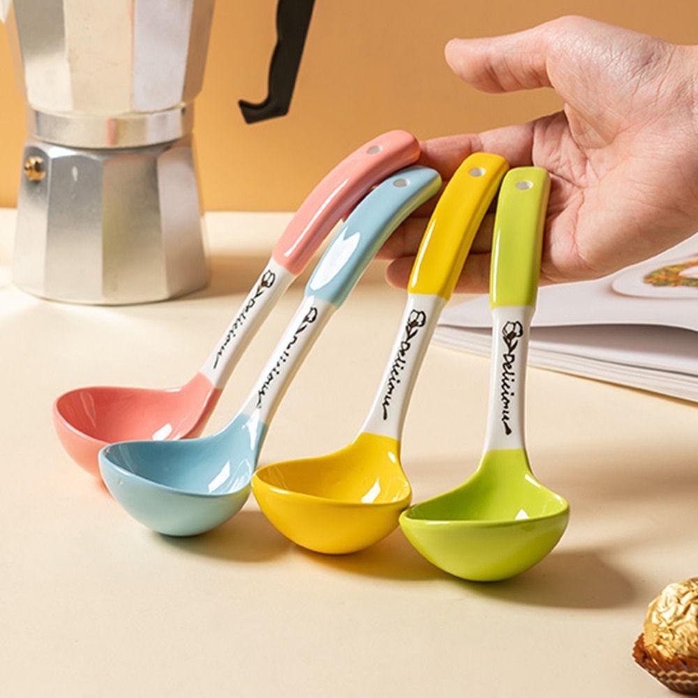 Multicolor Ceramic Soup Spoon Porcelain Kitchenware Dumpling Kitchen Accessories Kitchen зелений
Multicolor Ceramic Soup Spoon Porcelain Kitchenware Dumpling Kitchen Accessories Kitchen зелений