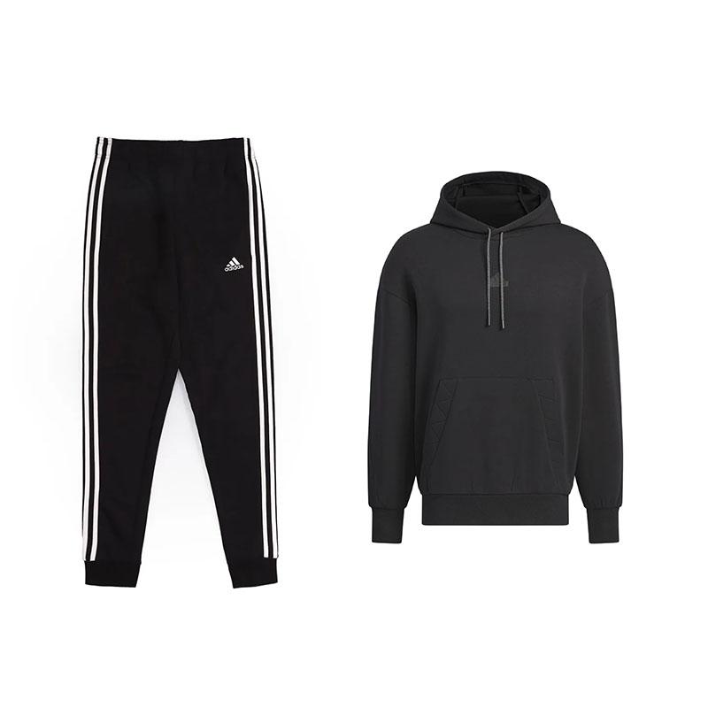 Adidas Reflective Striped Casual Long Sleeve Pullover Sweatshirt And Vintage Sports Pants Set Men Sweatshirt And Pants Black BP8742+IM9037 M
Adidas Reflective Striped Casual Long Sleeve Pullover Sweatshirt And Vintage Sports Pants Set Men Sweatshirt And Pants Black BP8742+IM9037 M