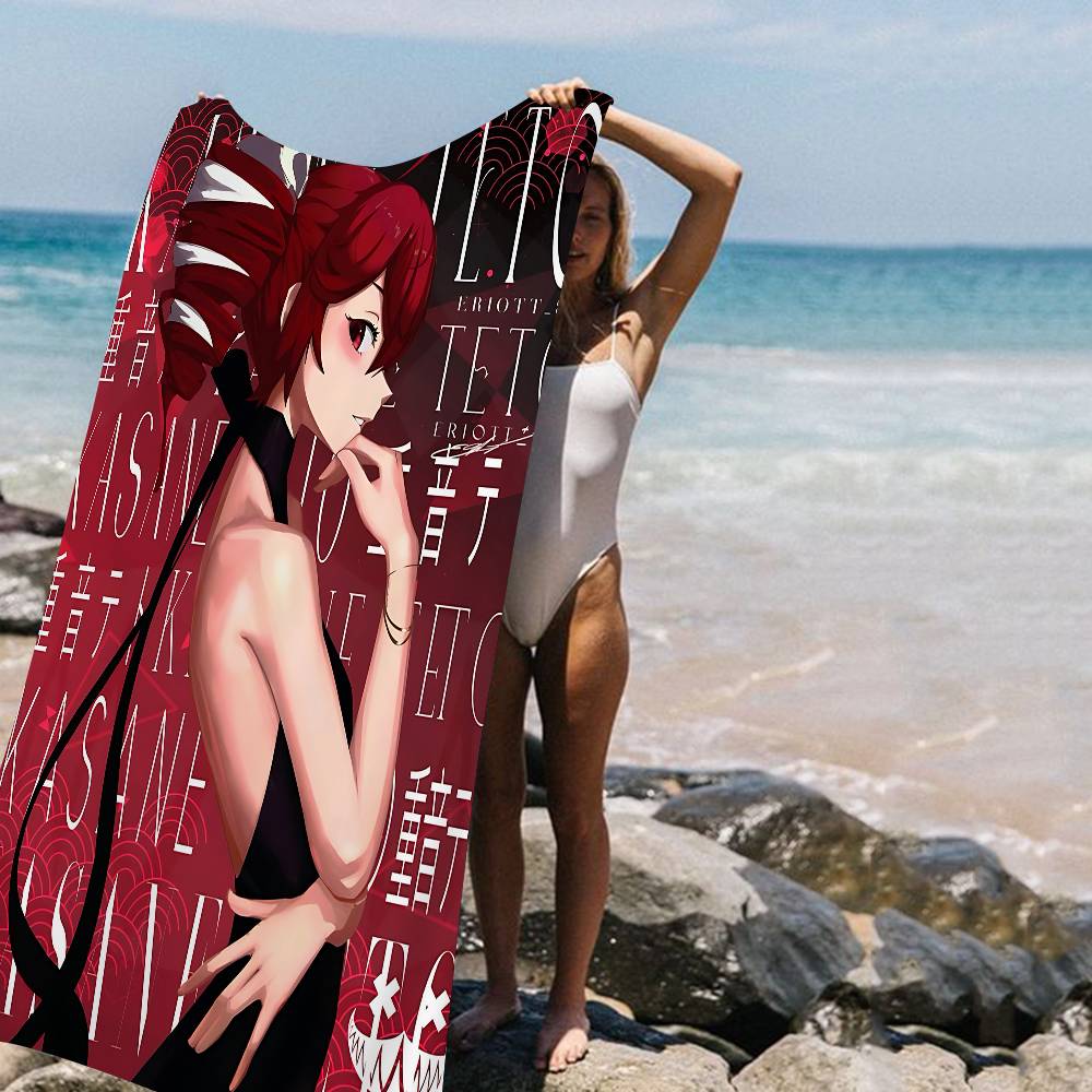 Popular Virtual Singer Kasane Teto Bath Towel Microfiber Soft Water Absorbing Breathable For Girl Kids Decorative Cartoon Beach W30*H60(CM)
Popular Virtual Singer Kasane Teto Bath Towel Microfiber Soft Water Absorbing Breathable For Girl Kids Decorative Cartoon Beach W30*H60(CM)