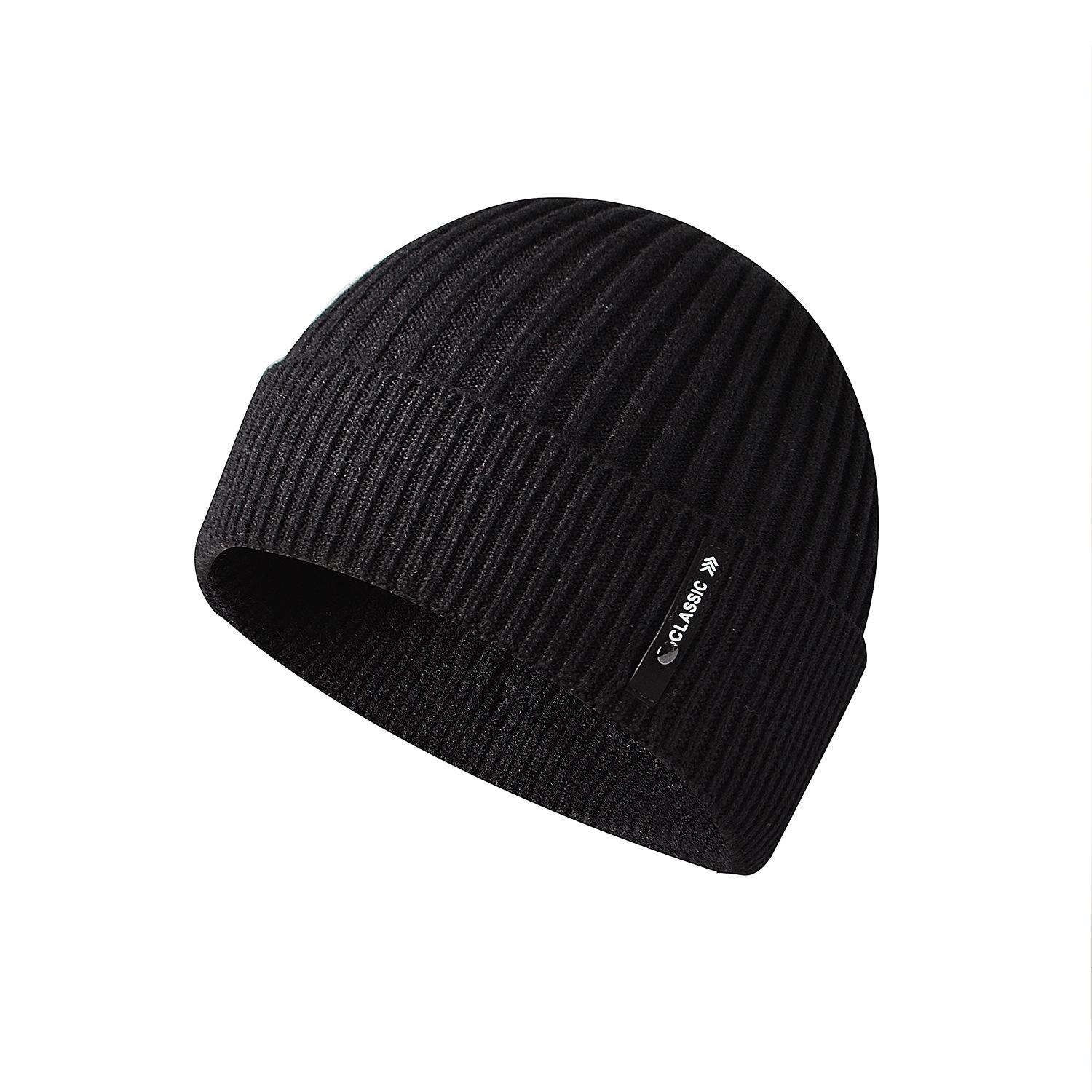 Men s outdoor casual hat, autumn and winter thermal pullover, solid color flanged knitted wool hat Knitted hat elastic чорний
Men s outdoor casual hat, autumn and winter thermal pullover, solid color flanged knitted wool hat Knitted hat elastic чорний