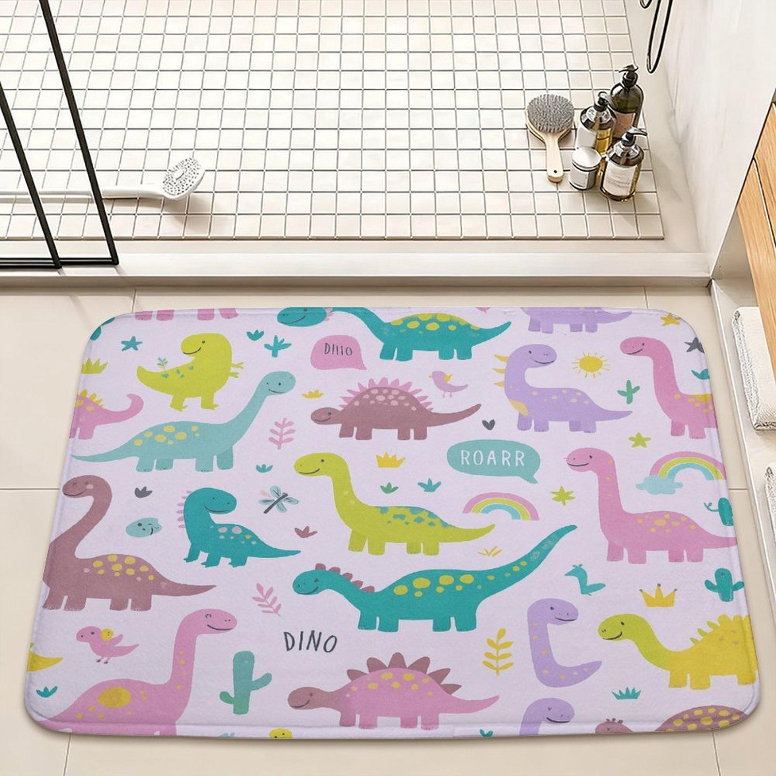 Dinosaur Door Mat – Colorful Cartoon Dino Pattern, Soft Entryway Mat for Bathroom, Kitchen 40x60cm16x24in
Dinosaur Door Mat – Colorful Cartoon Dino Pattern, Soft Entryway Mat for Bathroom, Kitchen 40x60cm16x24in