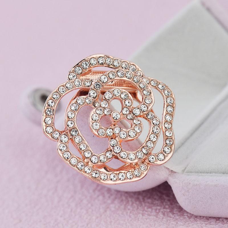 Silk Scarf Buckle Alloy Rhinestone Dual-use Brooch Shawl Versatile Full Diamond Rose Manufacturer In Stock рожевий колір золота
Silk Scarf Buckle Alloy Rhinestone Dual-use Brooch Shawl Versatile Full Diamond Rose Manufacturer In Stock рожевий колір золота