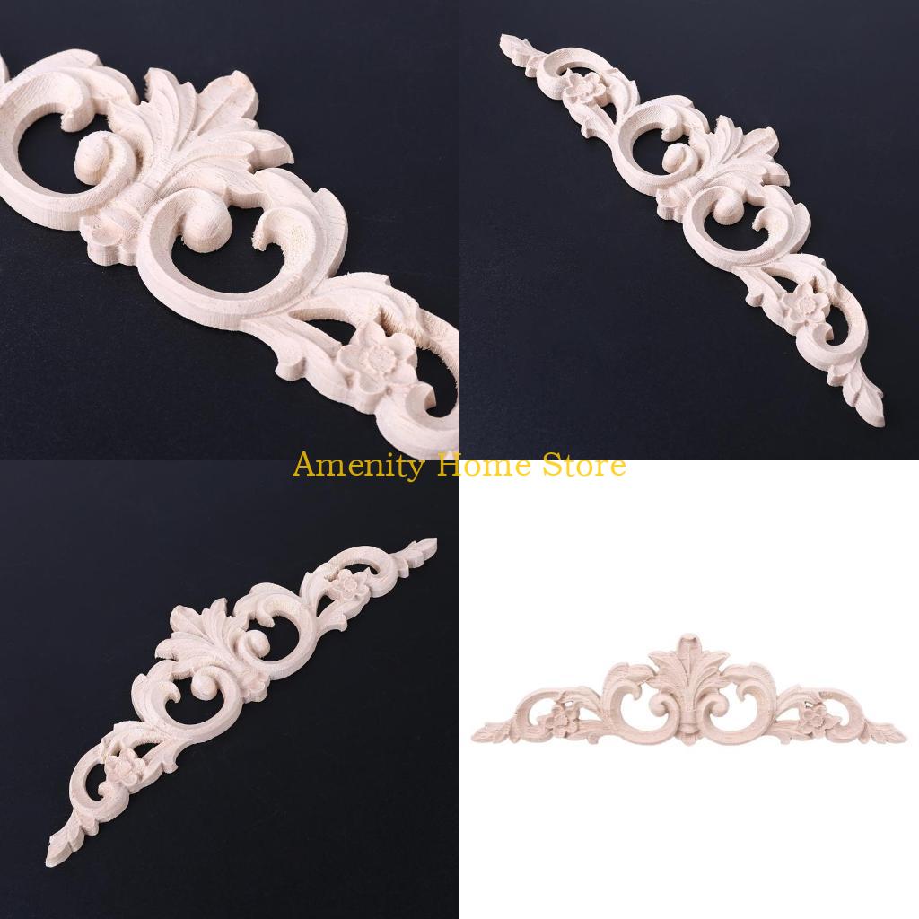 F26C 4pcs Exquisite Wood Carved Onlay Appliques for Furniture Cabinet Unpainted Decal CN
F26C 4pcs Exquisite Wood Carved Onlay Appliques for Furniture Cabinet Unpainted Decal CN